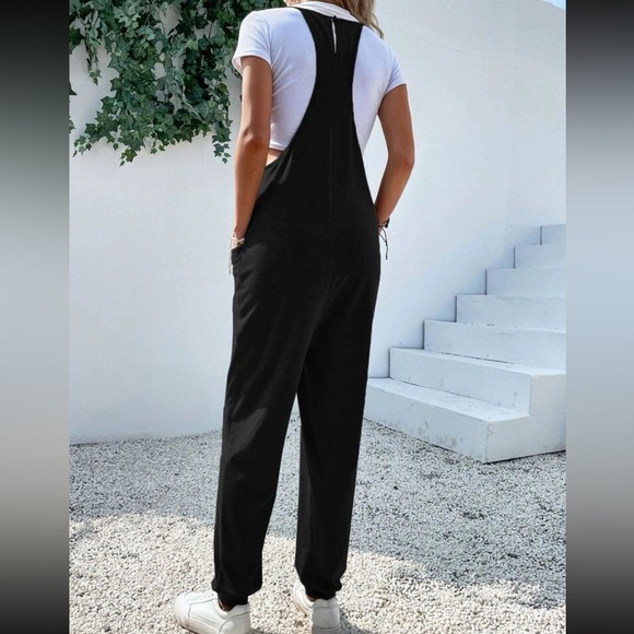 Boho dual pockets cami jumpsuit - Picture 12 of 16